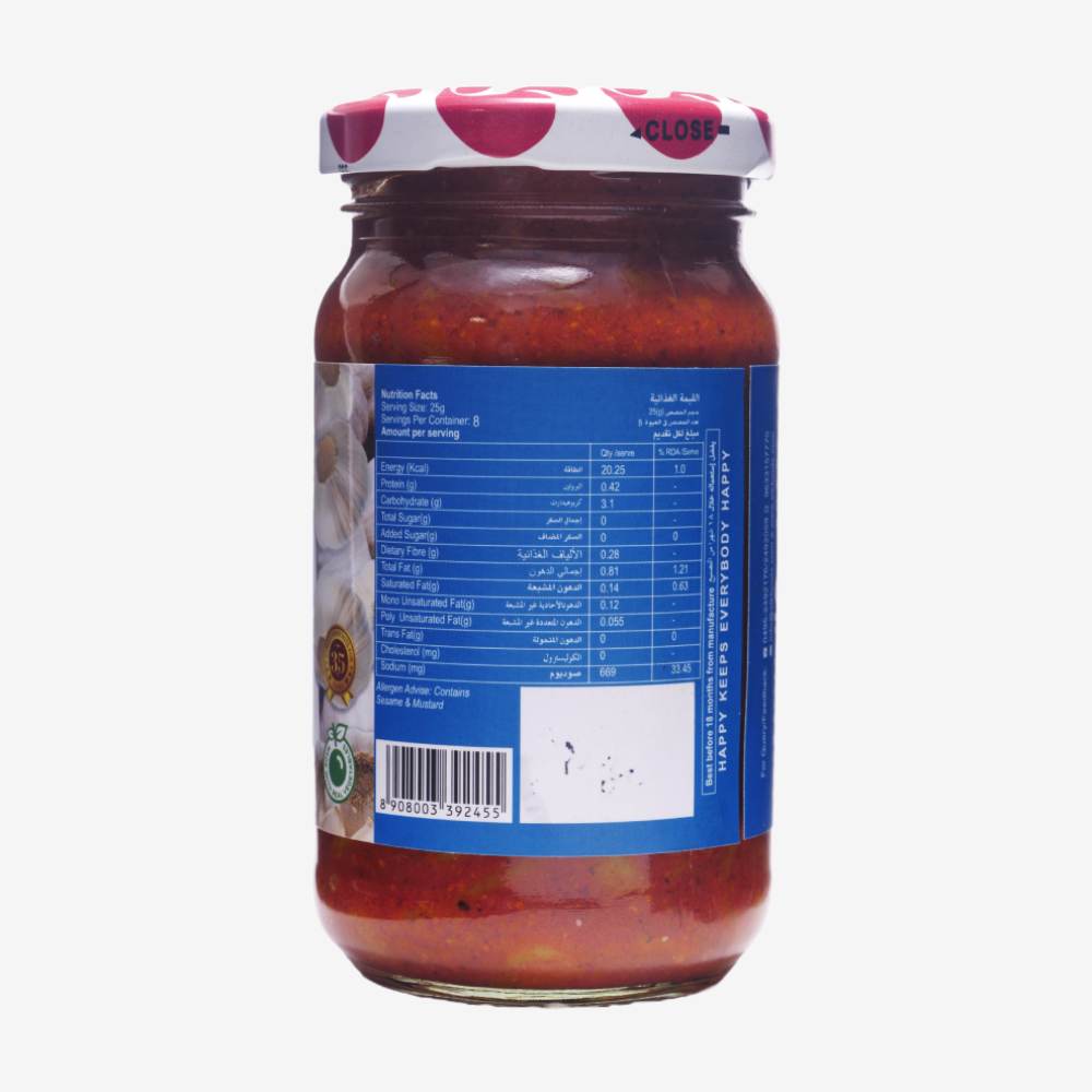HAPPY PICKLE | GARLIC | 200 Gm