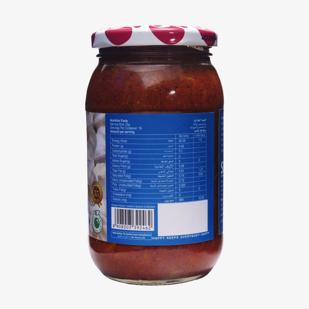 HAPPY PICKLE | GARLIC | 400 Gm