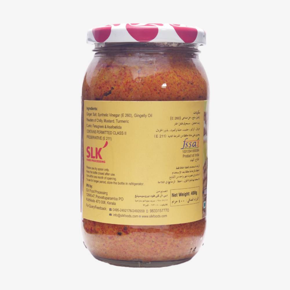 HAPPY PICKLE | GINGER | 400 Gm